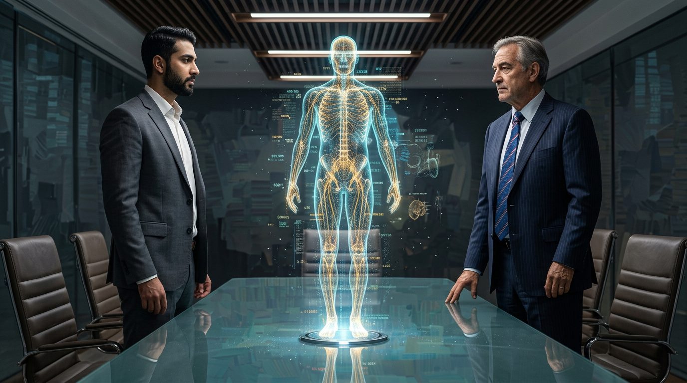 Carta Human Design applicata alla negoziazione aziendale con mappa dei centri energetici (Success Code BG5)