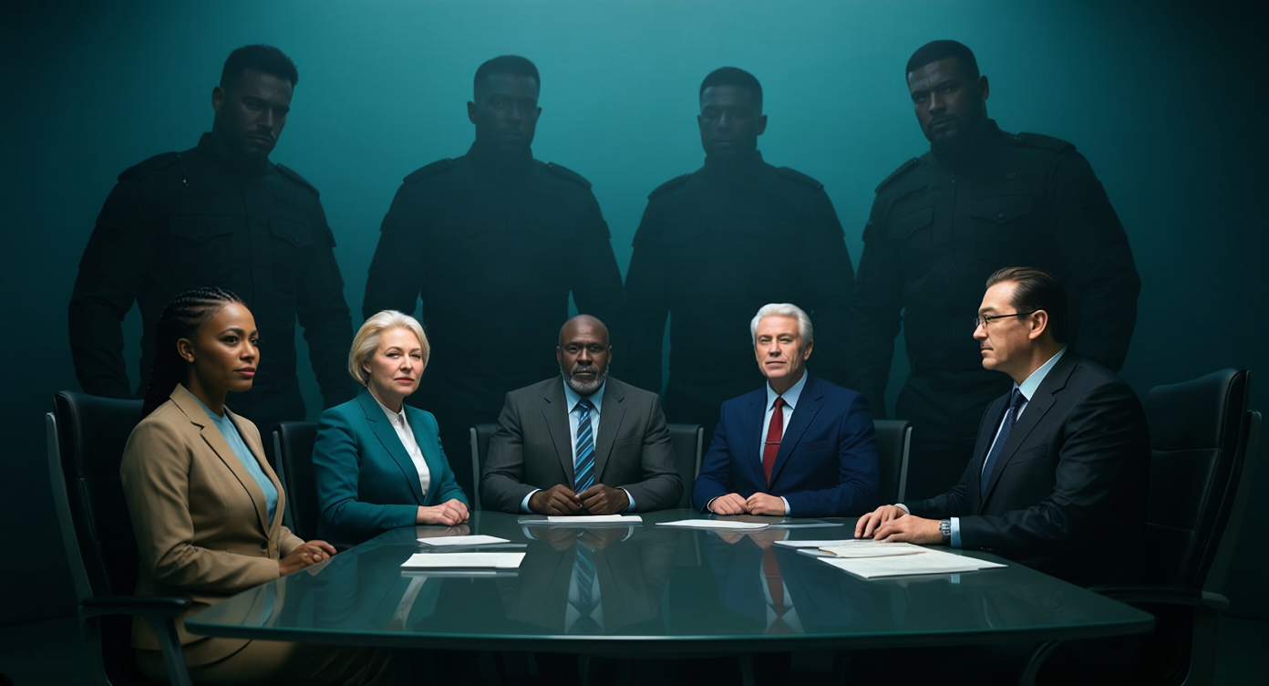 Ingranaggi disallineati che creano attrito su una superficie metallica con luce calda laterale